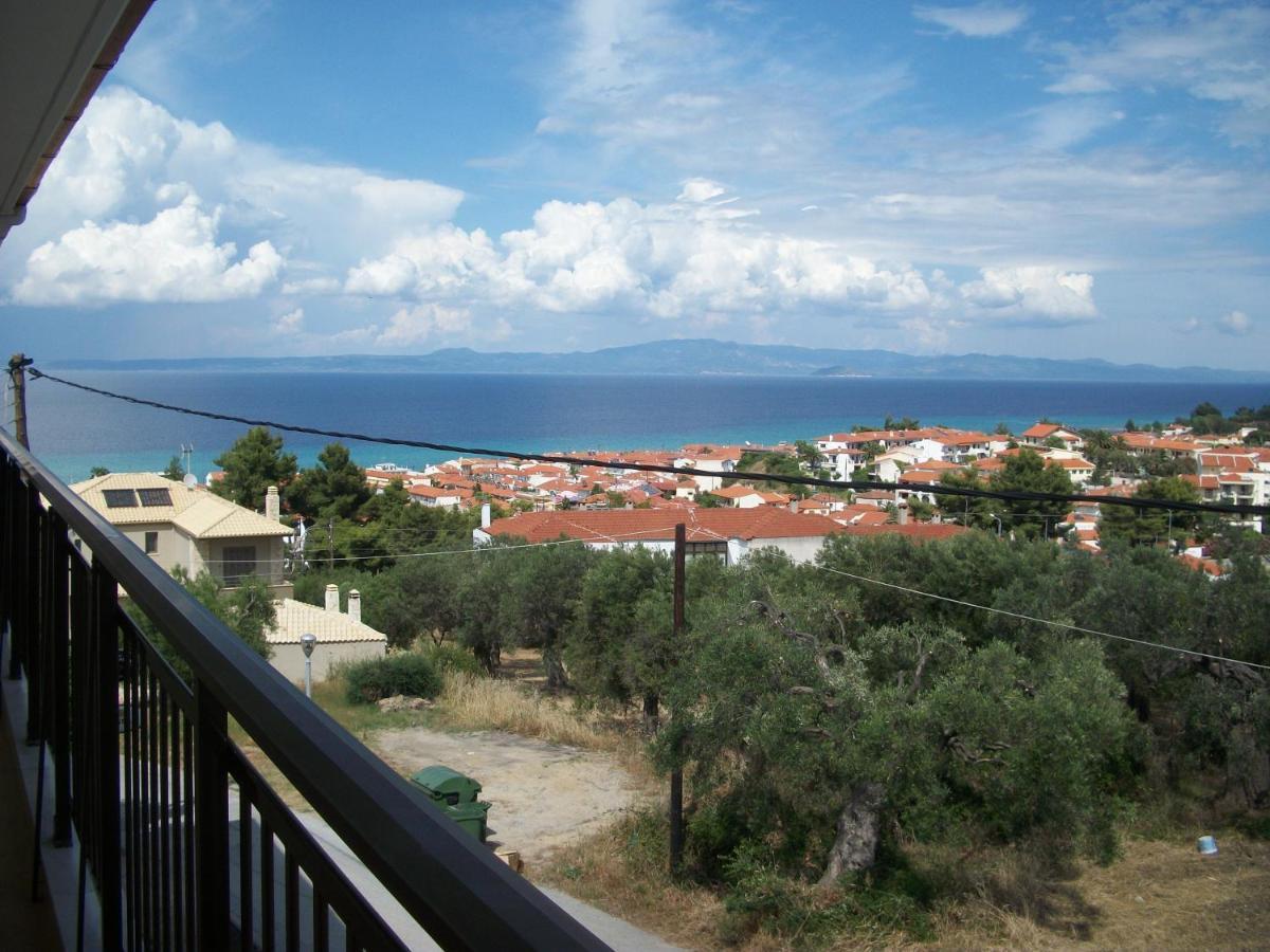 Villa Panorama Hotel Polychrono Exteriér fotografie
