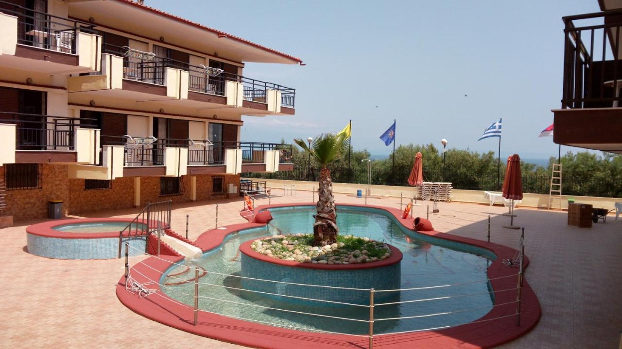 Villa Panorama Hotel Polychrono Exteriér fotografie
