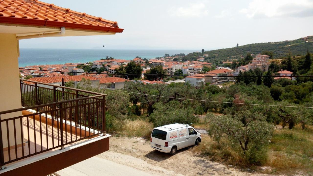 Villa Panorama Hotel Polychrono Exteriér fotografie